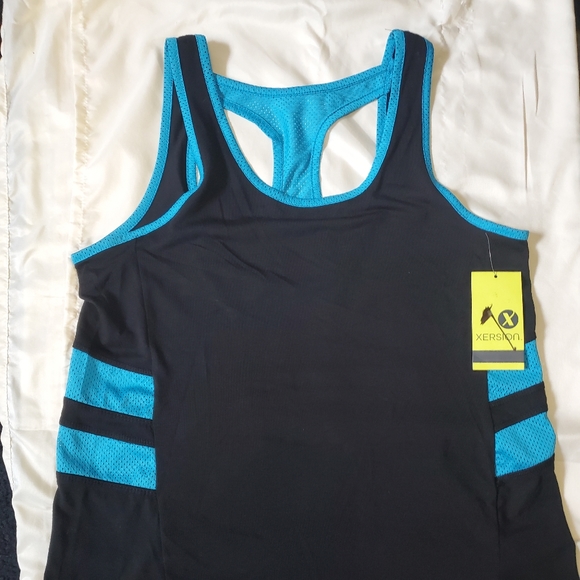 Xersion Tops Nwt Xersion Womens Mesh Tank Top Poshmark